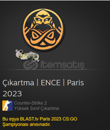 10x Çıkartma | ENCE | Paris 2023