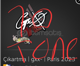 10x Çıkartma | gxx- | Paris 2023