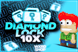 10X Diamond Lock ⭐️EN UCUZ EN HIZLI⭐️