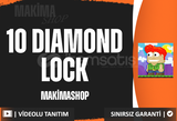 ⭐️10x Diamond Lock |✅Hızlı Teslimat!