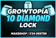 ✨10x Diamond Lock ! | Sınırsız Stock ! ✨