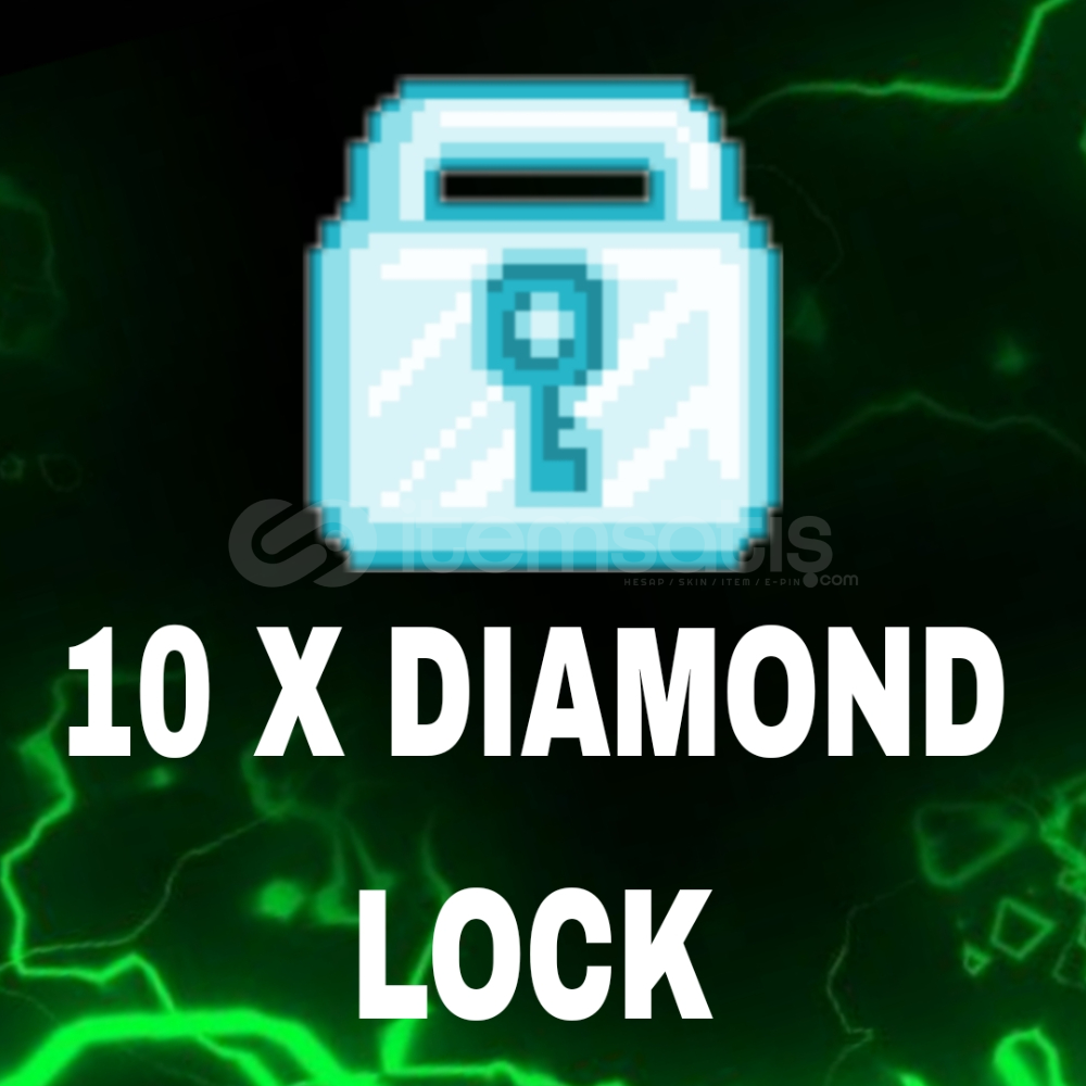 10x Diamond Lock (SİTEDE EN UCUZ ) 10x Diamond Lock (SİTEDE EN UCUZ )