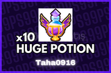 ⭐10x HUGE POTION⭐PS99