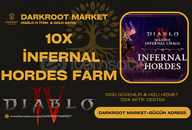 ⚡️10X İNFERNAL HORDES FARM-DİABLO IV[SEZON-10]⚡️