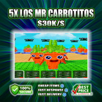 10x Los Mr Carrotitos 30K/Mr Carrot - PLANT  10x Los Mr Carrotitos 30K/Mr Carrot - PLANT
