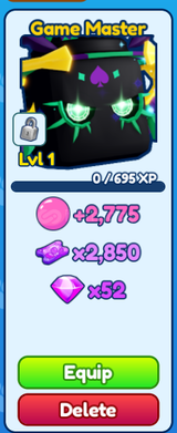 10x Shiny Game Master/Lvl 1