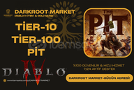 ⚡️10x TİER-10/TİER-100 PİT-DİABLO IV[SEZON-10]⚡️