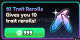 10x Trait Rerolls | Anime Vanguards