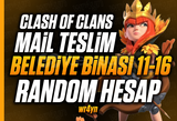 11-16 BELEDİYE BİNASI MAİL TESLİM RANDOM HESAP