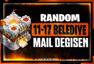 ⭐[11-17 Seviye Belediye] Garanti Mail Değişen⭐