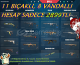 ⚡11 Bıçaklı/ Vandallı Haftasonu Fırsat Hesabı⚡