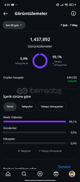 ✨11 Bin organik takipçili hesap✨