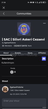 11 Grup! Cezaevi Roblox Grubu [AÇIKLAMAYA BAK]