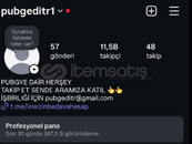 11 K AKTİF PUBGYLE ALAKALI HESAP