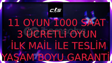 11 OYUN 1000 SAAT | FACEIT HAZIR | GARANTİ