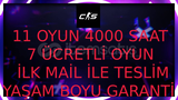 11 OYUN 4000 SAAT | FACEIT HAZIR | GARANTİ