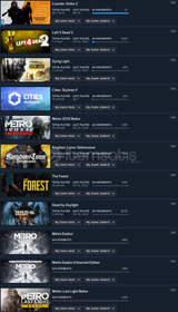 11 OYUNLU STEAM HESABI
