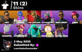 11 Skin Mike Lowrey Maili Değişen Ömürlük