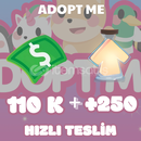 110-210K Bucks l +250-300 Age Up Pots【Adopt Me】
