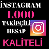 ⭐1100 TAKİPÇİLİ INSTAGRAM HESAP - OTO TESLİM⭐