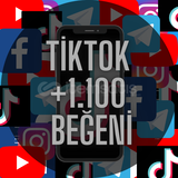 +1.100 Tiktok Beğeni