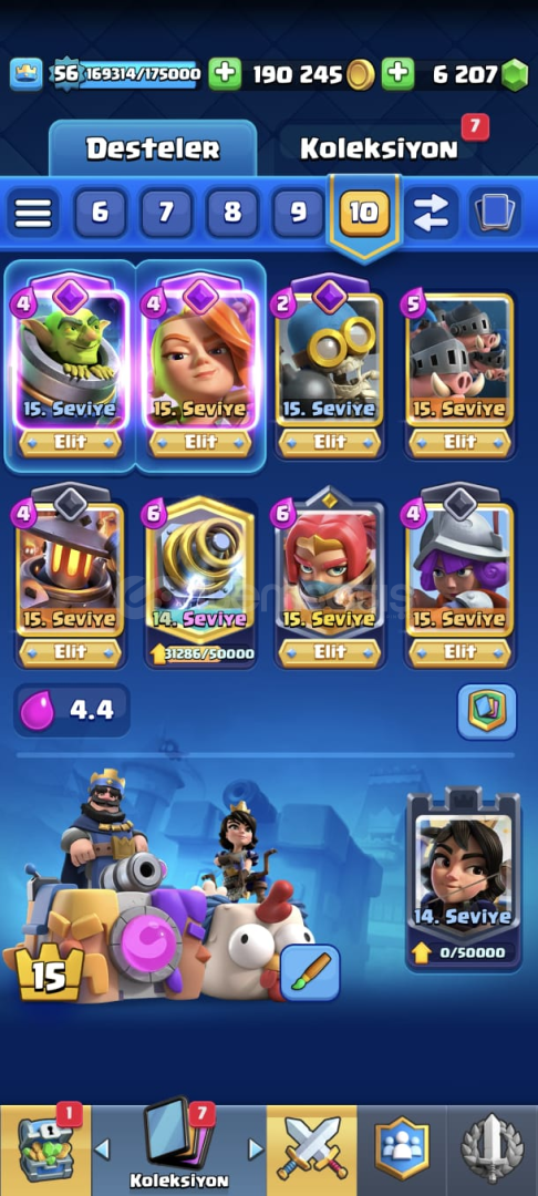 ⚡11000 KUPA⚡56 LEVEL⚡8 EVRİM⚡ ⚡11000 KUPA⚡56 LEVEL⚡8 EVRİM⚡