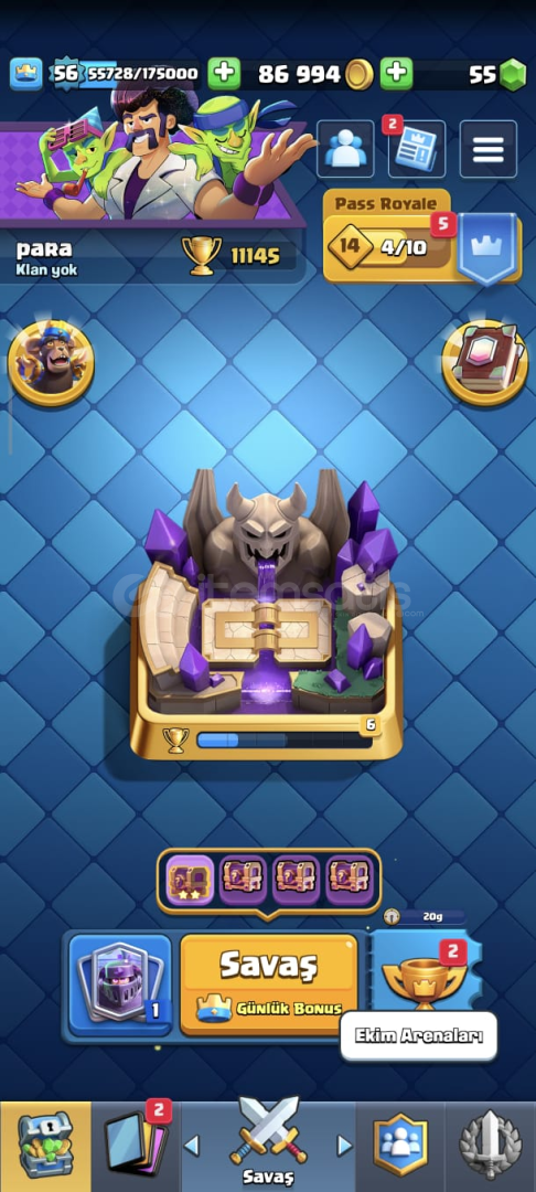 ⚡11000 KUPA⚡56XP⚡13 EVRİM⚡ ⚡11000 KUPA⚡56XP⚡13 EVRİM⚡