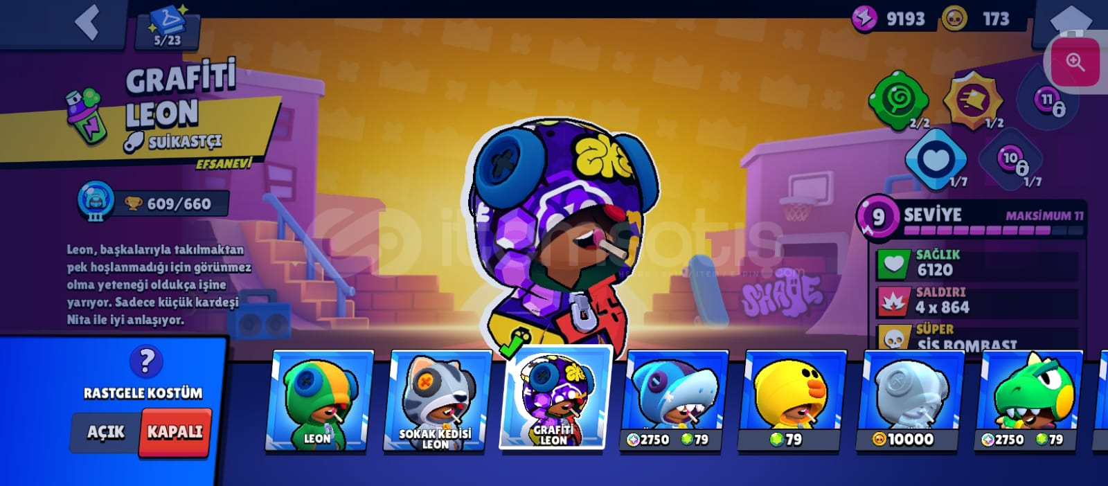 11.000 Kupa Brawl Stars Hesabı | 48 Karakterli 11.000 Kupa Brawl Stars Hesabı | 48 Karakterli