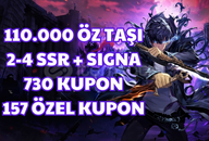 110.000 Öz Taşı + 2-4 SSR + Signa