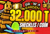 ⭐+32.000T COİN⭐GROW A GARDEN SHECKLES
