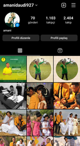 1103 TAKİPÇİLİ ESKİ KURULUM İNSTAGRAM HESABİ