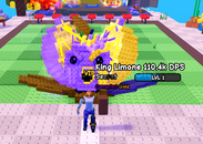 ⭐110K CORRUPTED-GOLD KING LEMONE (HUGE) 1 LEVEL⭐