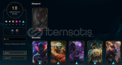 ⭐ 111 LEVEL +18 SKİN YASUO SETİ [TR] ⭐ 