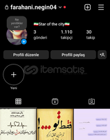 1110 TAKİPÇİLİ ESKİ KURULUM İNSTAGRAM HESABİ 