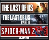 The Last of Us Part 1 + Part 2 + Spider-Man 2