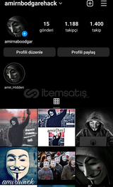 1118 TAKİPÇİLİ ESKİ KURULUM İNSTAGRAM HESABİ