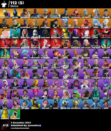 112 SKİN MAİLLİ 750 VBUCKS LUNA SPİDERMAN