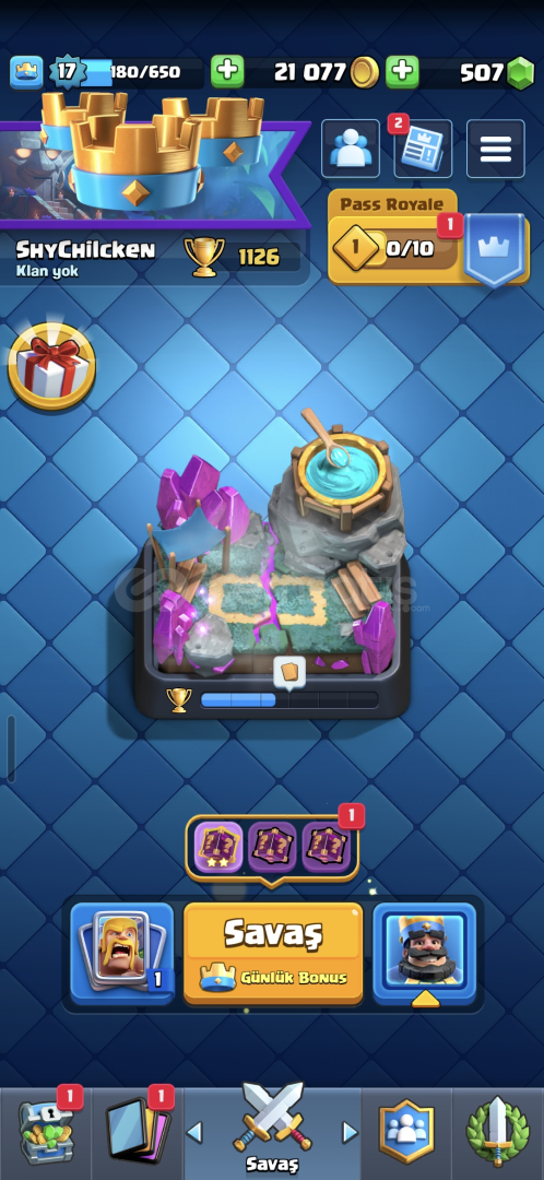 ⭐️ 1126 Kupa ⭐️ 26 Kart ⭐️ kaliteli Hesap ⭐️ ⭐️ 1126 Kupa ⭐️ 26 Kart ⭐️ kaliteli Hesap ⭐️