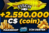 ⭐[112.703 KG RGB!]⭐FİSCH +2.590.000 C$ ✅HIZLI