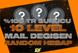 ⭐%100 TR 10-20 LVL MAİL DEĞİŞEN HESAP⭐