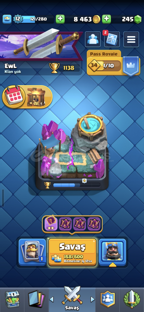 ⭐️1138 Kupa⭐️25 Kart⭐️isim değişikliği⭐️ ⭐️1138 Kupa⭐️25 Kart⭐️isim değişikliği⭐️