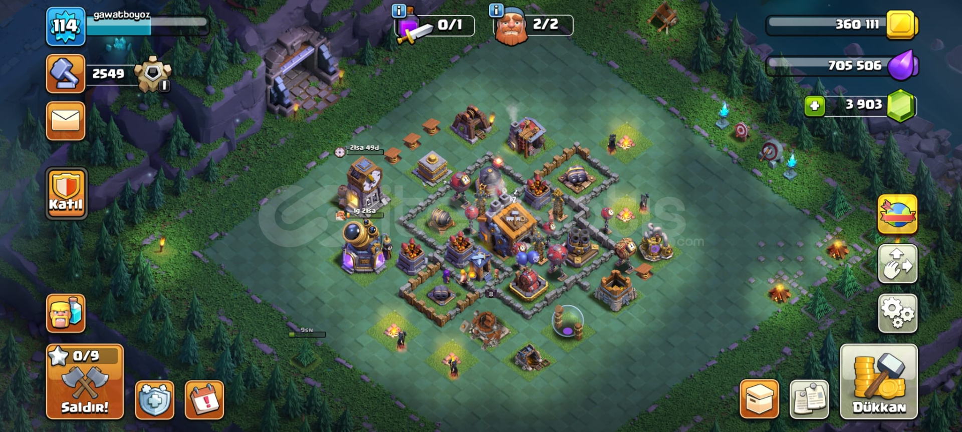 114 LEVEL 2500 KUPA HESAP 114 LEVEL 2500 KUPA HESAP