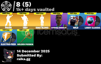 114 skinli sezon 4 hesabı eski + Oyun kütüphane