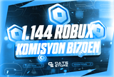 ⚡[1144] 800 Robux - Komisyon Bizden | ENGELSİZ⚡