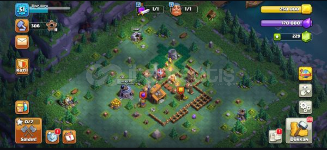 ⚡1147 KUPALI⚡11 BB⚡51 SEVİYE⚡COC⚡ ⚡1147 KUPALI⚡11 BB⚡51 SEVİYE⚡COC⚡