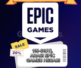 115-610TL'LİK ARASI EPİC GAMES ,HESAP