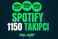 ⭐️ 1150 Spotify Takipçi | Playlist/Profil