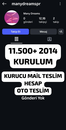 ⚡11500+ TAKİPÇİLİ 2014 YILI⚡11 YILLIK HESAP⚡