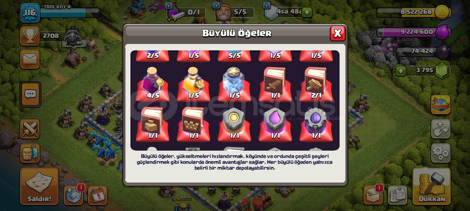 116 LVL BB12 3800 ELMAS KAÇIRMAYIN DOSTLAR 116 LVL BB12 3800 ELMAS KAÇIRMAYIN DOSTLAR