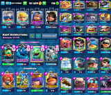 ⭐️117 KART❤️6302 KUPA⭐️40 LVL❤️SÜPER KALİTE⭐️
